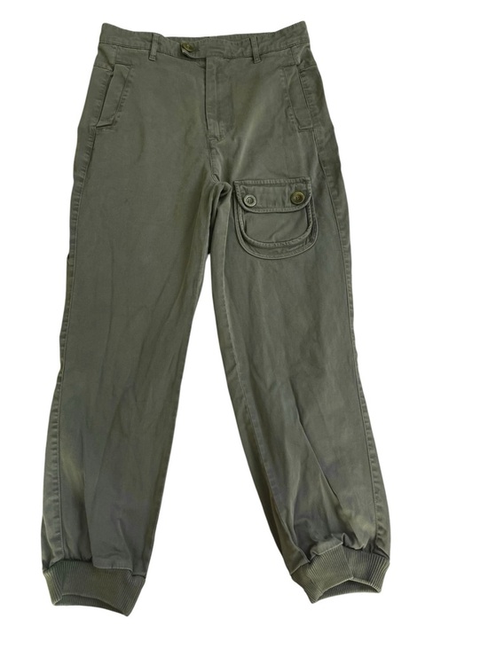 See By Chloe Pants - See by Chloé Cargo Jogger Pants Olive Green High Rise 32x25 Utility